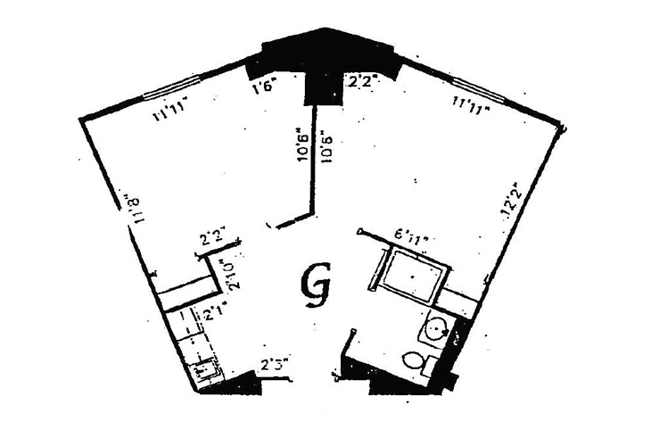 Floor plan: G