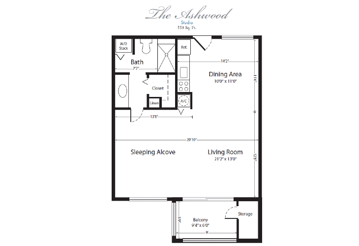 Floor plan: The Ashwood