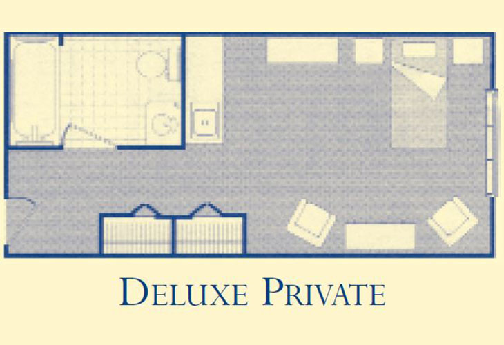 Floor plan: Deluxe Private Studio
