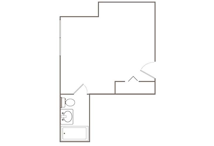 Floor plan: Premium Studio (1)