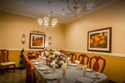 private dining room