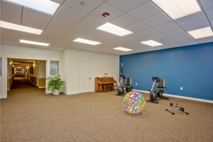 fitness center