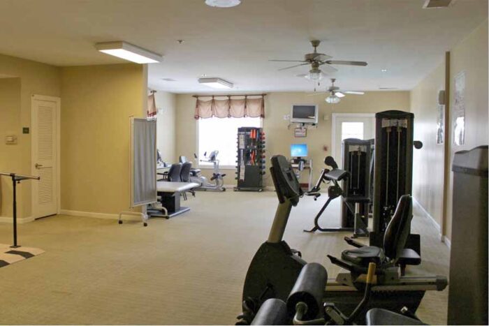 fitness center