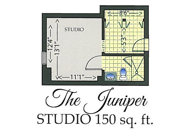 Floor plan: The Juniper