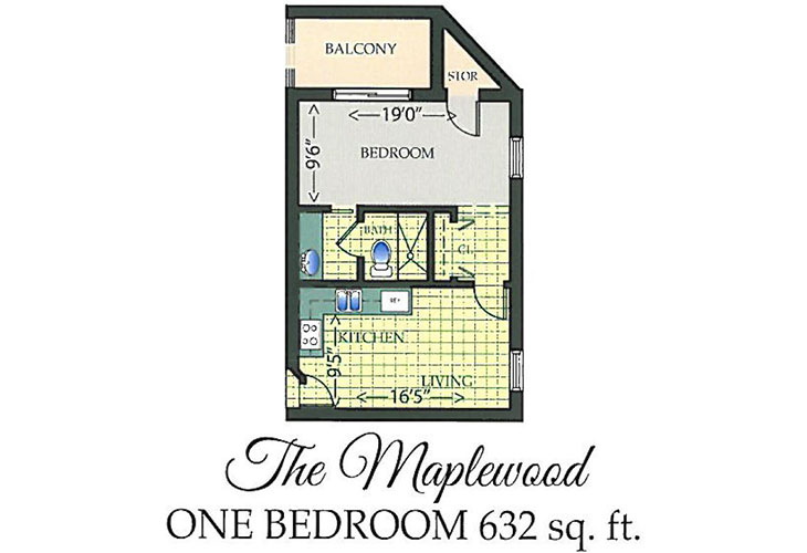 Floor plan: The Maplewood