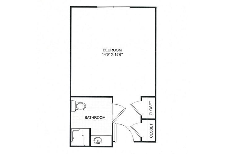 Floor plan: Companion Suite 2
