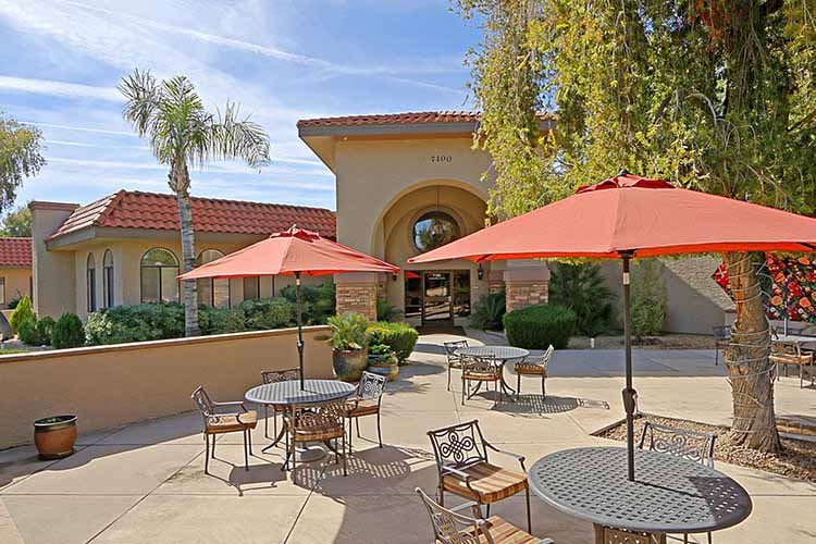 Outdoor patio