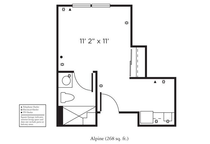 Floor plan: Alpine