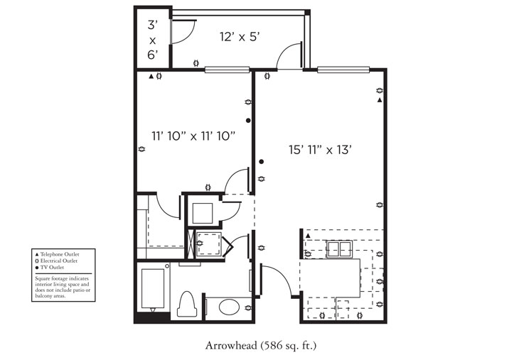 Floor plan: Arrowhead