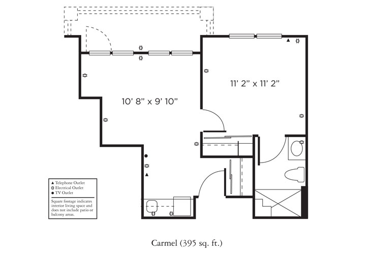 Floor plan: Carmel