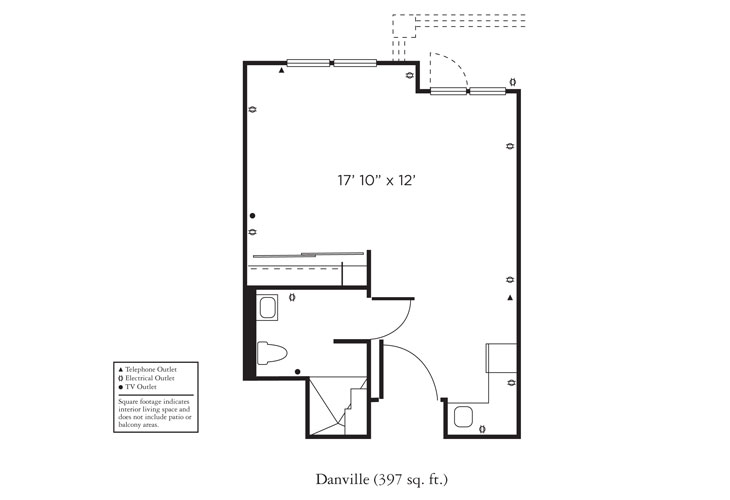 Floor plan: Danville