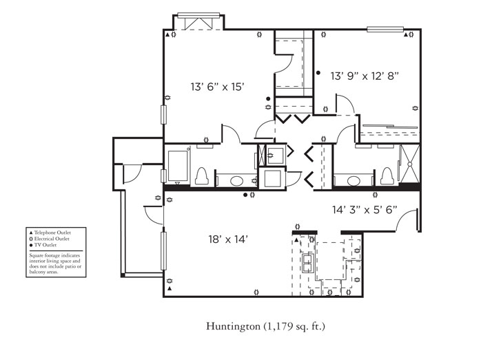 Floor plan: Huntington