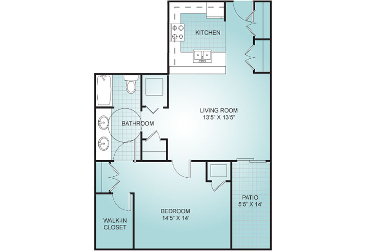 Floor plan: Villa 4