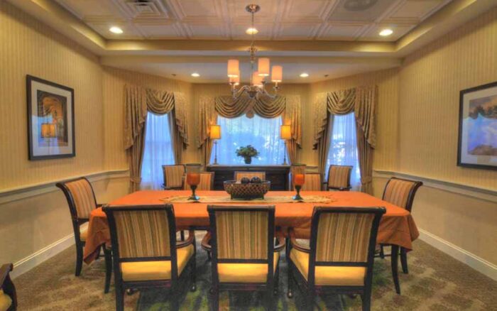 Private dining room