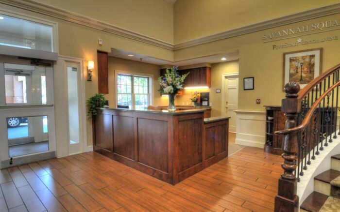 Front desk