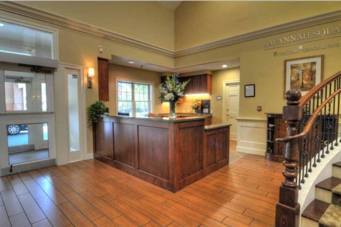 Front desk