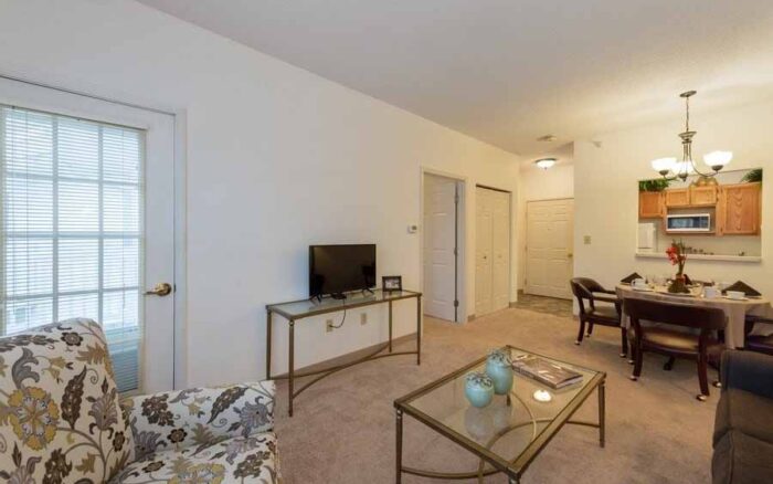 Model living room