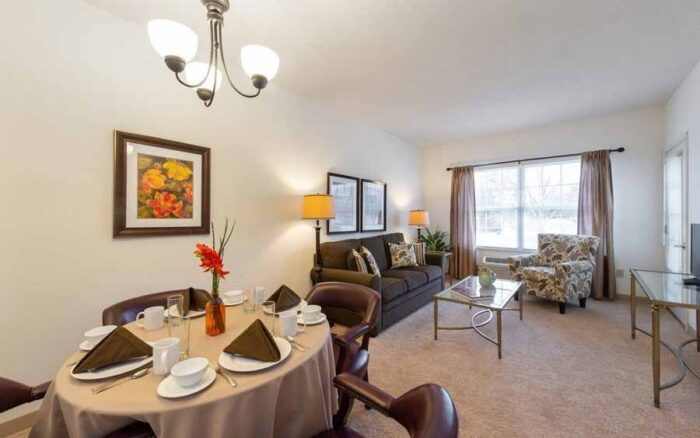 Model living room