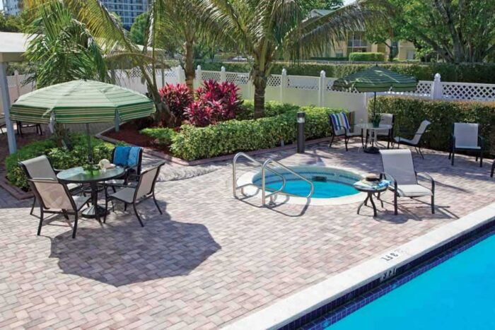 Pool and hot tub