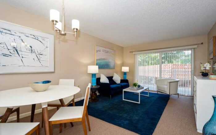 Model living room
