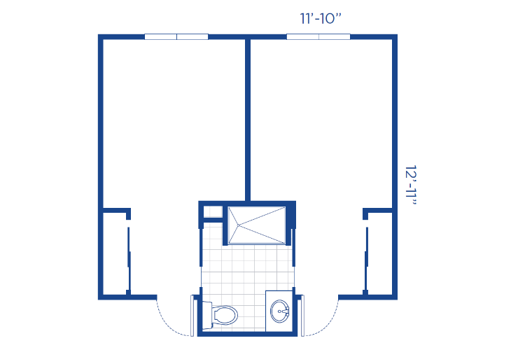 Floor plan:  Shared Unit