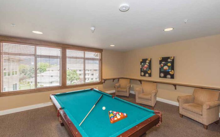 Recreation Room with pool table