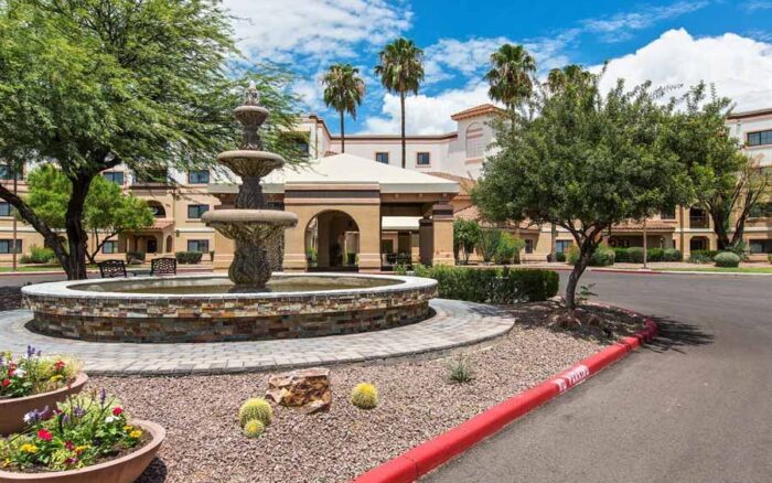 Outdoor fountain