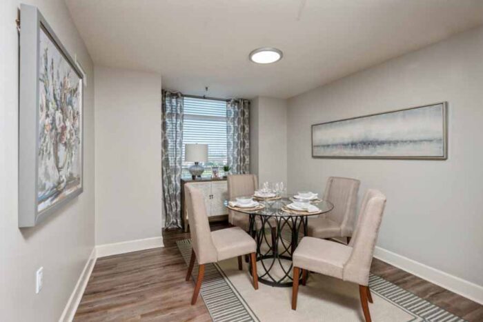 model apartment