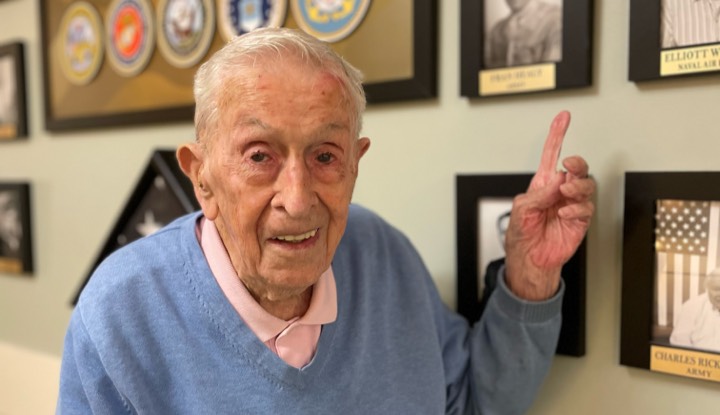 Fran Healy, WWII Veteran Shares His Story