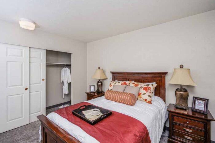 Model bedroom