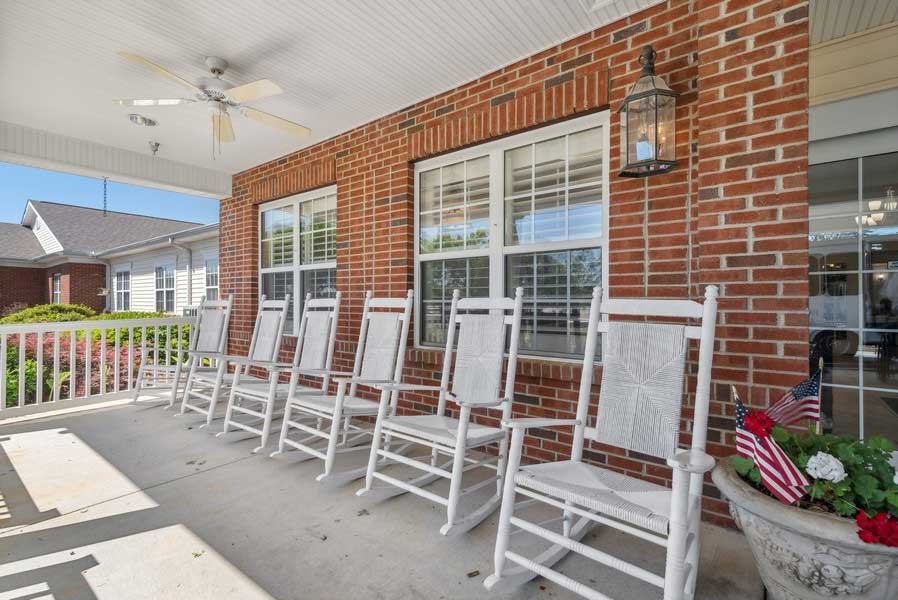 outdoor seating