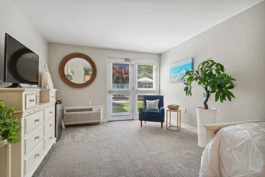 Model Apartment Bedroom at Morningside of Wilmington