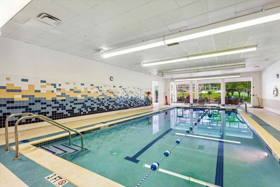 Indoor Heated Pool at HeartLands Senior Living Village at Ellicott City