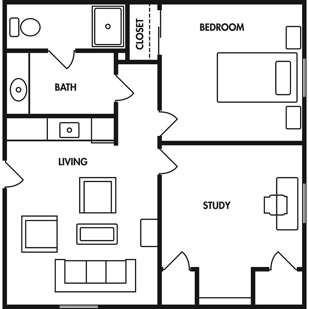 Floor plan: Suite
