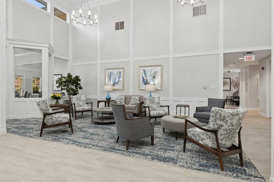 Independent Living Lobby Sitting Area