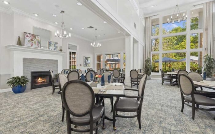 Independent Living Community Dining Room