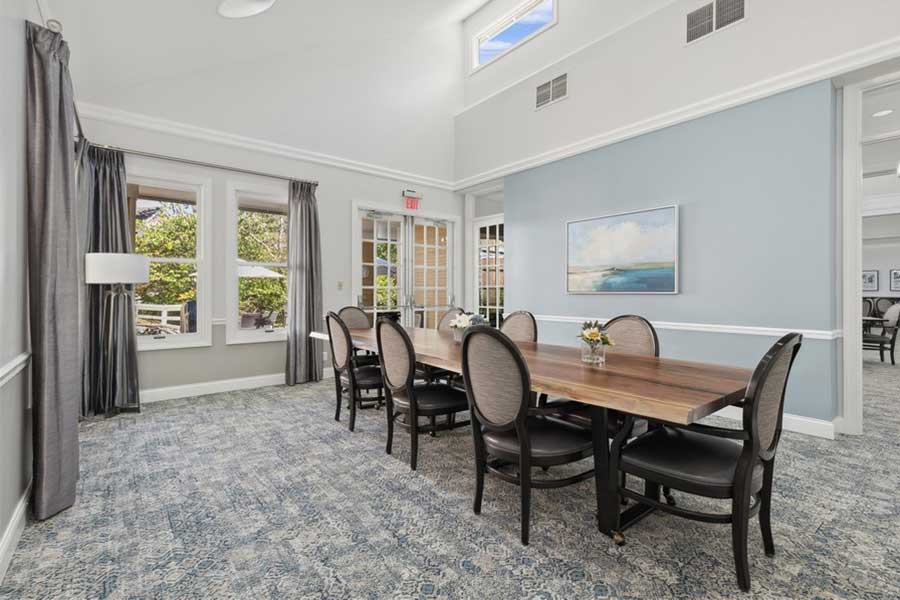 Independent Living Private Dining Room