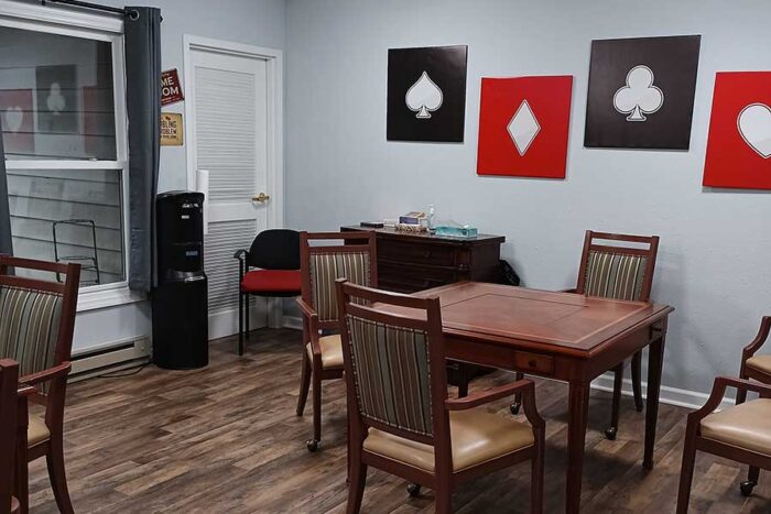 Independent Living Card Room