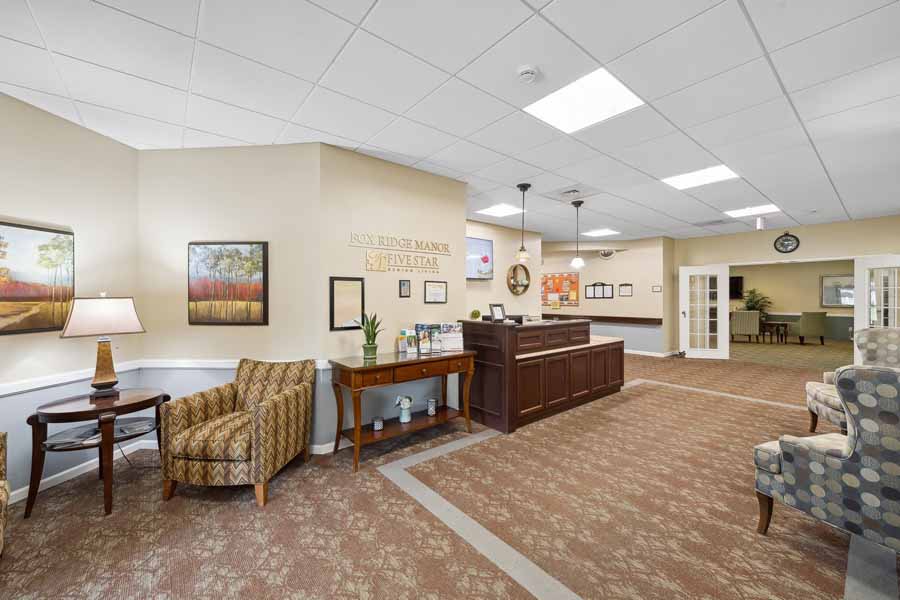 Lobby / Reception at Fox Ridge Manor