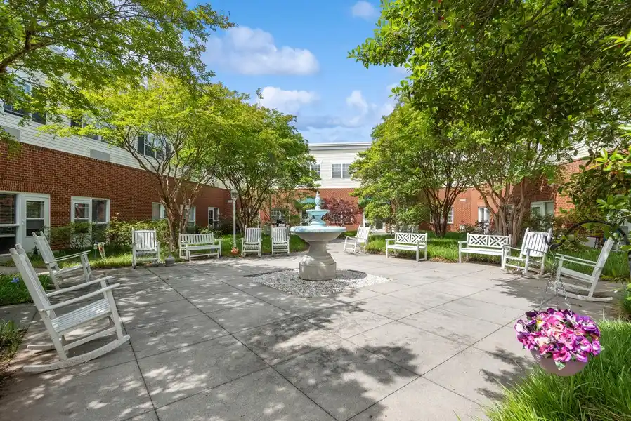 Morningside in the West End courtyard