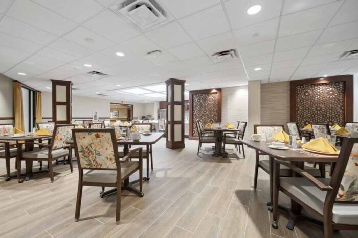 Memory Care Outdoor Seating