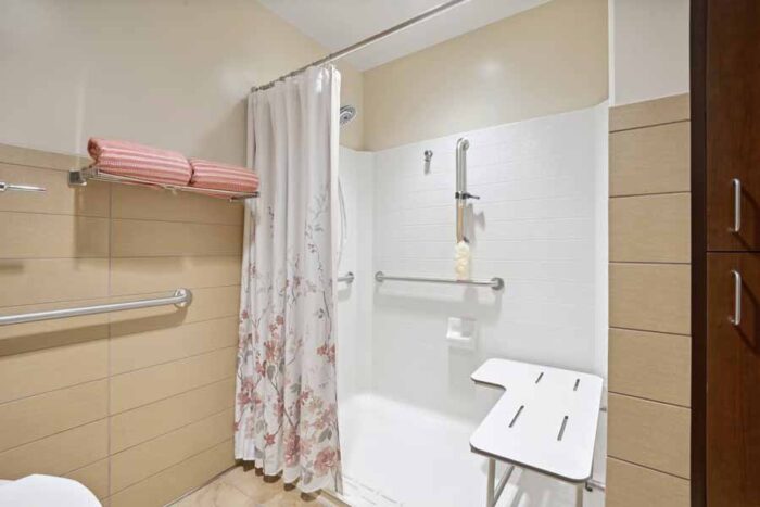 Memory Care Model Apartment Bathroom