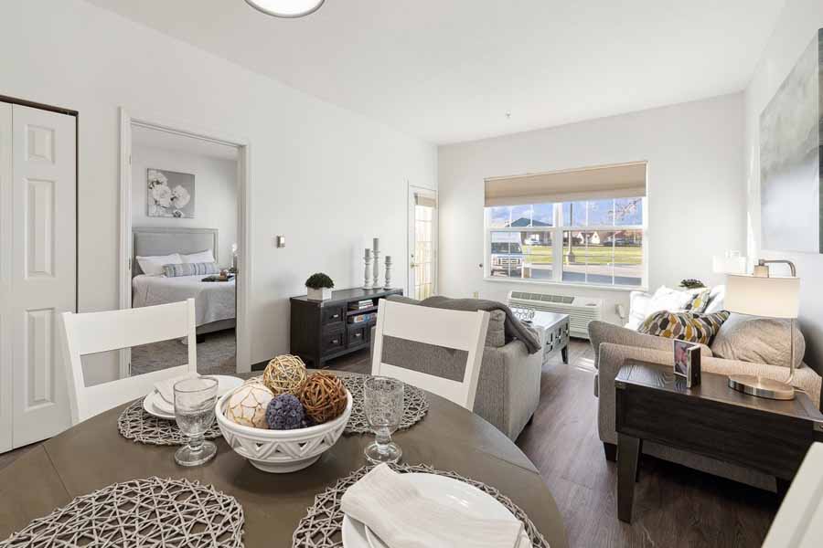 Model Apartment Dining Area