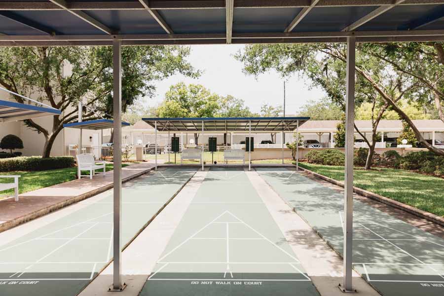Shuffleboard Courts