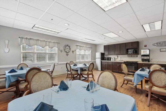 Memory Care Dining Room