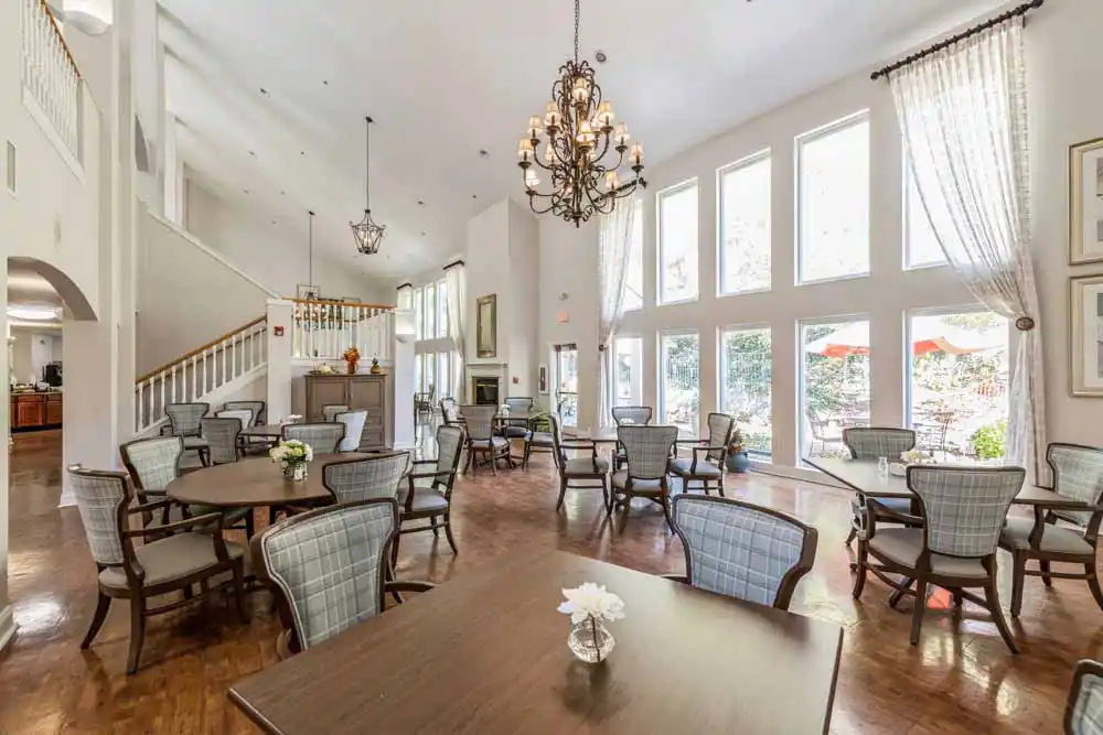 Dining room at Park Place of Fountain City