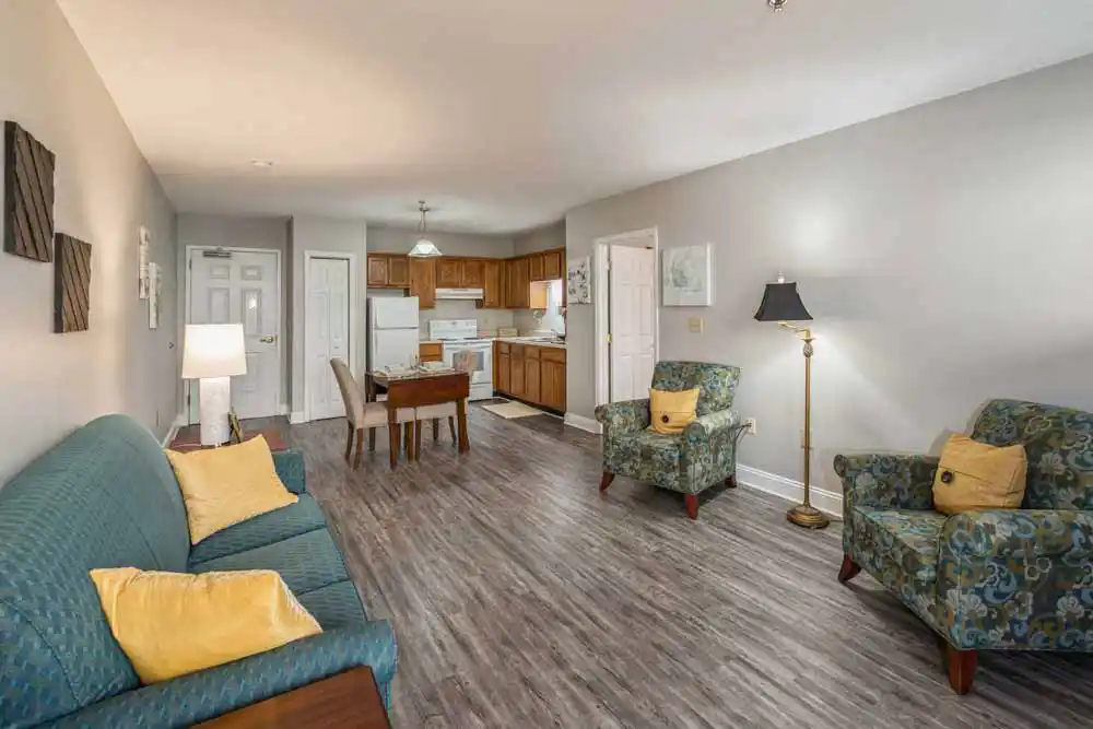 Model apartment at Park Place of Fountain City