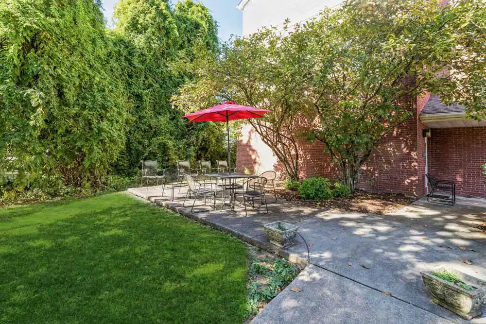 Outdoor patio