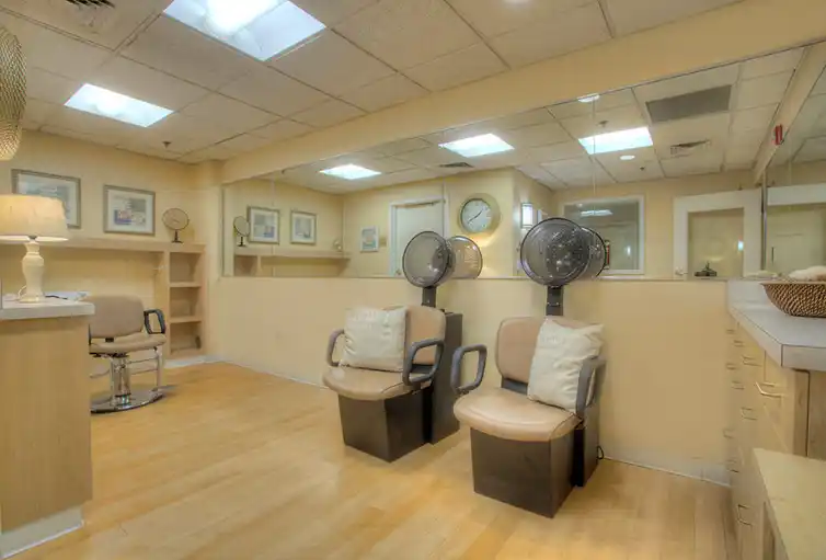 Beauty salon at Morningside of Raleigh