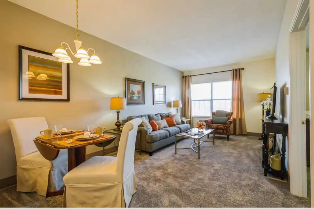 Model apartment at Northwood Manor